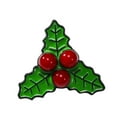 thumbnail image 3 of Broche navideño, adorno navideño, elegante accesorio para vestidos, broche de moda para cuello, para mujer, para mochilas, chales, bufandas Fruto rojo, 3 of 8