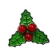 thumbnail image 3 of Broche navideño, joyería navideña, accesorio de moda para ropa, prendedor de cuello, prendedor de solapa para bufandas, suéteres, mochilas, vestidos Fruto rojo, 3 of 8