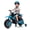 Blue, variant on TULILLO 12V Kids Ride On Motorcycle Dirt Bike with High/Low Speeds,Training Wheels, Spring Suspension, Orange