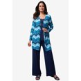 thumbnail image 5 of Jessica London Women's Plus Size Everyday Stretch Knit Open Front Cardigan, 5 of 6