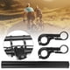 thumbnail image 3 of Varilla de extensión de soporte de bicicleta de aleación de aluminio, accesorio de ciclismo con clip para bicicleta de montaña y carretera, color negro, 3 of 10