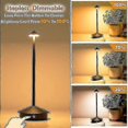 thumbnail image 5 of Aluminum Dimmable Led Table Lamp, Ip54 Protection, Indoor/outdoor Use, Plug Charging Base, H29cm, Eu Plug-DF, 5 of 5