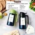 thumbnail image 7 of TrendPlain 16oz Glass Olive Oil Dispenser Bottle for Kitchen Gadgets Olive Oil Sprayer for Cooking with Stickers Black and Green, 7 of 7