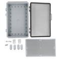 thumbnail image 2 of Caja Eléctrica, 175x275x110 Mm Caja De Plástico ABS Para Equipos Eléctricos Resistente A Impactos Versátil Con Placa De Montaje Para Electrónica, 2 of 7