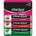 thumbnail image 3 of (3 pack) ChapStick Classic Cherry, Spearmint and Strawberry Lip Balm, 0.15 oz, 3 Pack, 3 of 12
