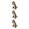 thumbnail image 4 of Greeniant Dinosaurio Artificial Mordedura Juguete Molar Ligero Divertido Encantador Juguete Masticar Hueso Teddy Aeróbico Verde Oscuro Type1 NO1, 4 of 6