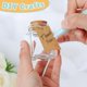 thumbnail image 4 of Botellas de vidrio OurWarm Square de 50 ml con tapa de corcho, paquete de 12, 4 of 7