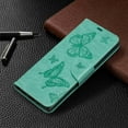 thumbnail image 5 of Dteck Case For Samsung Galaxy A72 5G /4G Premium PU Leather Flip Wallet Case Embossed Full Body Protection Flip Stand Card Holder Magnetic Cover , green, 5 of 6