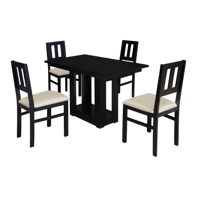 Comedor 4 sillas Kessa Muebles Casa Chocolate