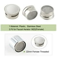 thumbnail image 4 of Unique Bargains 21mm Stainless Steel Faucet Aerator Insert Water Filter Adapter Faucet Replacement Part Accessory 8pcs, 4 of 7
