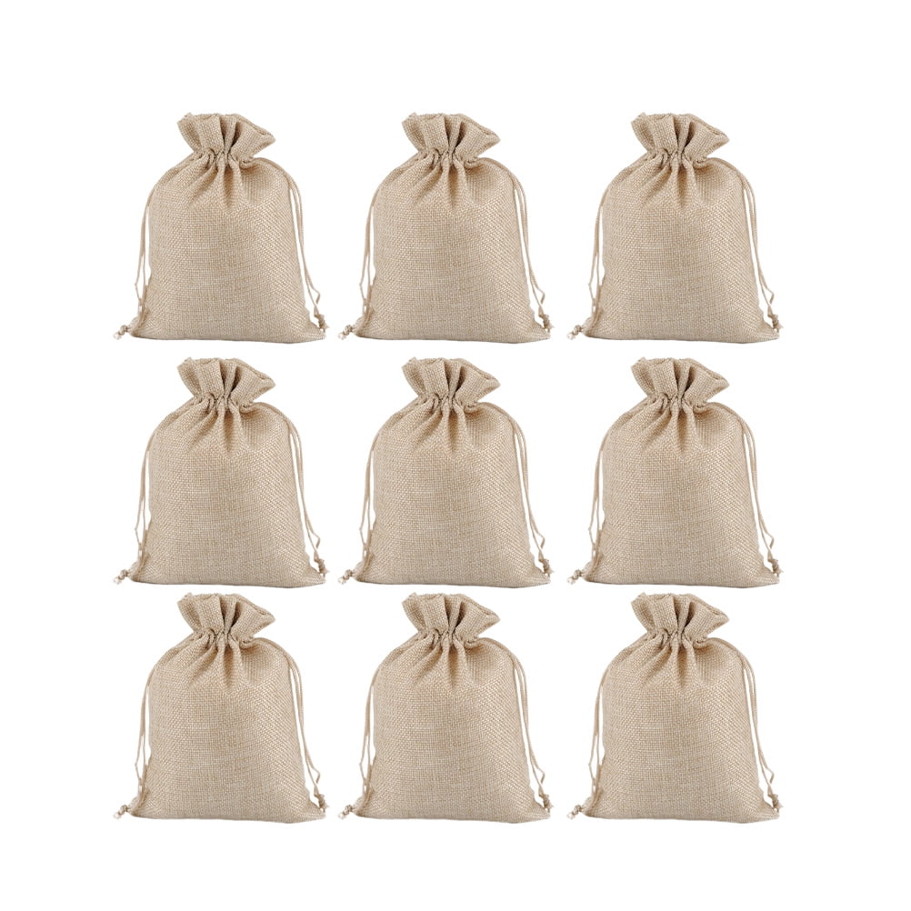 Linen drawstring bags sale