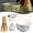 White, variant on ACDANC 5Pcs Matcha Whisk Set,Bamboo Scoop Matcha Tea Set,Efficient Use Matcha Kit,Green1