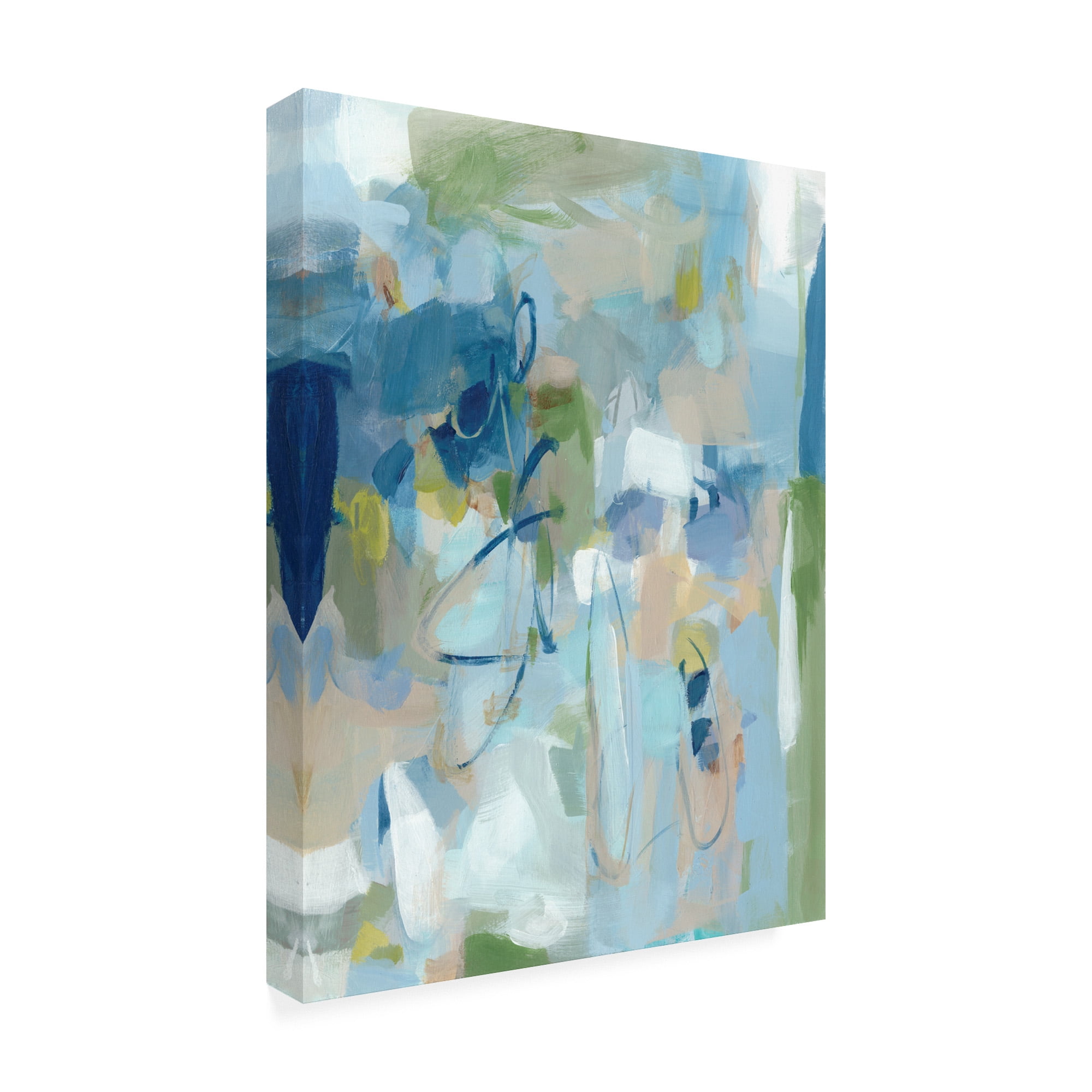 Trademark Fine Art 'Stillness Abstract' Canvas Art by Christina Long