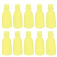 thumbnail image 2 of 10 pinzas para quitar esmalte de gel UV, para salón de uñas en casa, color amarillo, 2 of 14