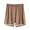 Khaki, variant on Mlzmgr Pajama Pants for Women Elastic Waist Lightweight Soft Comfy Shorts Sleep Wear Short Pants S-3XL