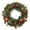 C, variant on Christmas Wreath for Front Door, 18in Handmade Artificial Greenery Wreath with Festive Accents, Holiday Wall Hanging Decoration for Fireplace, Windows, Home