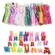 thumbnail image 1 of 20 Accesorios de artículo / muñeca 10 piezas de ropa de muñeca + aleatorio 10 pares de zapatos de muñeca para accesorios de muñeca Barbie brillar Electrónica, 1 of 1
