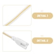 thumbnail image 3 of FOMIYES 10Ud Cable Para LED Con Conector Doble Integrado Ideal Para Luces De Gabinete Y, 3 of 8