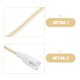 thumbnail image 3 of FOMIYES 10Ud Cable Para LED Con Conector Doble Integrado Ideal Para Luces De Gabinete Y, 3 of 8