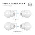 thumbnail image 2 of Fundas de silicona para puntas de oído AHASTYLE para Apple AirPods, 4 pares, 2 of 8