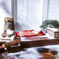 thumbnail image 1 of Tapis de Décoration de Festival de Noël pour Porte d'Entrée Intérieur Extérieur Antidérapant, 1 of 5