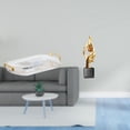 thumbnail image 2 of Bandeja Organizadora De Tocador Rectangular Nórdica Con Figura De Resina De Arte Abstracto, Estatua Decorativa Para Comedor, Oficina, Hogar, Dormitorio, Almacenamiento De Encimera, 2 of 8