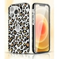 thumbnail image 4 of iPhone 13 Case for Women Girls, Clear Cows Pattern Cute Design Hard Back Soft TPU Bumper Protective Shockproof Phone Case for iPhone 13,Cows, 4 of 8