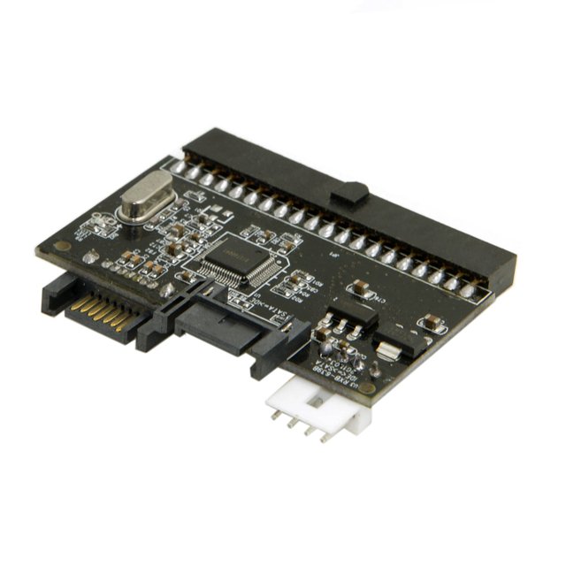 cablecc IDE 100 133 DVD CD to Two Serial SATA 7PIN Adapter Converter for Hard Disk Drive