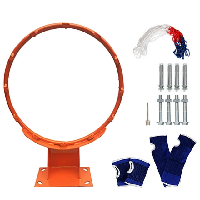 Hanging Basketball Hoop Set Heavy Duty Wall Durable Mounted Basketball Rim Goal for Adults Indoor Outdoor Sport