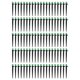 thumbnail image 1 of 100 Uds emisores de goteo pulverizador de goteros de flujo de agua ajustable de 360 ​​grados para sistema de riego de cama de césped de Patio 13cm/5,1 pulgadas verde, 1 of 10