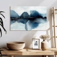 thumbnail image 3 of Elephant Stock Mystic Horizon I Wall Art - Horizontal Canvas Wall Art - Living Room Wall Decor - Abstract Canvas - Black And Blue Decor By Annie Warren - 24" x 16", 3 of 8