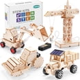 thumbnail image 1 of STEM Kits Yutin Wood Building Crafts, maqueta de coche para niños de 8 a 14 años, 1 of 8