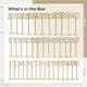 thumbnail image 5 of Números de mesa de madera del 1 al 40 con base resistente - Ideal para bodas, restaurantes y eventos Portanúmeros de mesa de madera livianos - Números grandes y fáciles de leer - 3,1 x 3,1 x 13,8 pu, 5 of 5
