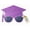 Purple, variant on BBilaBu Graduation Sunglasses,End of School Year Gifts,Graduation Gifts