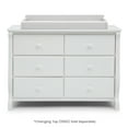 thumbnail image 5 of Delta Children Universal 6 Drawer Dresser with Interlocking Drawers - Greenguard Gold Certified, White, 5 of 7