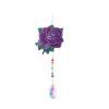 thumbnail image 1 of Cuadros Decorativos Diamond Drill Rainbow Collection Hang Crystal Prisms Wind Chime (rosa) JShteea Nuevos Originales, 1 of 9