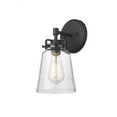 thumbnail image 3 of 4411-MB Millennium Lighting Amberose - 1 Light Wall Sconce-12 Inches Tall and 6 Inches Wide-Matte Black Finish, 3 of 3