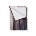 thumbnail image 2 of Fog Soft Flannel Fleece Throw Blanket, Eerie Forest in Autumn Mysterious Thrill Bare Branched Trees Scary Vista Photo, Cozy Plush for Indoor and Outdoor Use, 70" x 90", Multicolor, by Ambesonne, 2 of 6