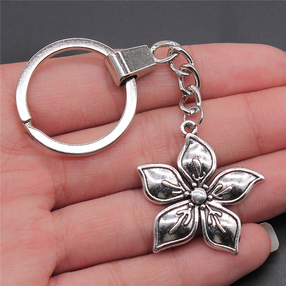 Tree of Life Keychain Geometric Alloy Key Ring Simple Fashion Gift Idea Bag Charm Car Key Decoration Accessories for