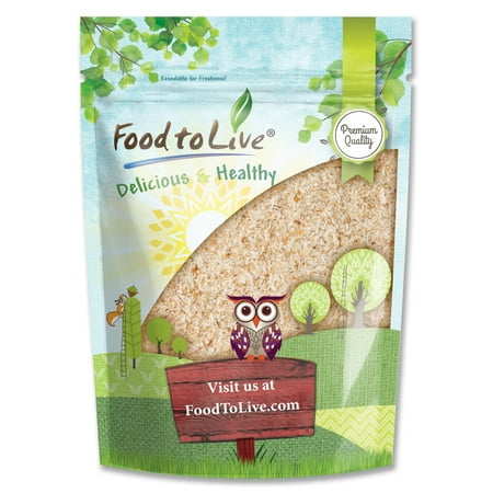 Psyllium Husks, Whole, 0.75 Pounds — Kosher, Raw, Vegan — by Food to Live