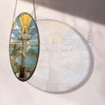 thumbnail image 4 of Christ the Redeemer Rio de Janeiro Stained Glass Suncatcher Window Hanging – Christmas 2025 Holiday Window Hanging for Adventurers, Couples, Families or Friends Who Love Travel, 4 of 5