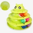 thumbnail image 5 of TopLLC Pet Toy Three-layer Turntable Track Funny Self-teaching Turntable Bell Pet Toy, 5 of 5