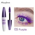 thumbnail image 1 of Rímel resistente al agua 5d, máscara rizadora de larga duración, color morado, Azul, Blanco, multicolor, negro, Cosméticos Coreanos （5, 1 of 5