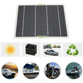 thumbnail image 2 of Portable Solar Panels, Kepeak 40W/18V Mini Solar Panel with USB Ports & DC Output, 2 of 11