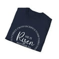 thumbnail image 5 of He Is Risen, Gildan Unisex Softstyle T-Shirt, Religious Graphic Tee, S-3XL, 5 of 5