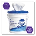 thumbnail image 4 of Wettask Wiper Bucket, White/blue, 4/carton | Bundle of 5 Cartons, 4 of 7