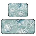 thumbnail image 7 of Seashells Algae Bubbles Kitchen Mats Non Slip Standing Desk Mat Runner Rug Washable Kitchen Rugs for Floor 2PCS, 7 of 7