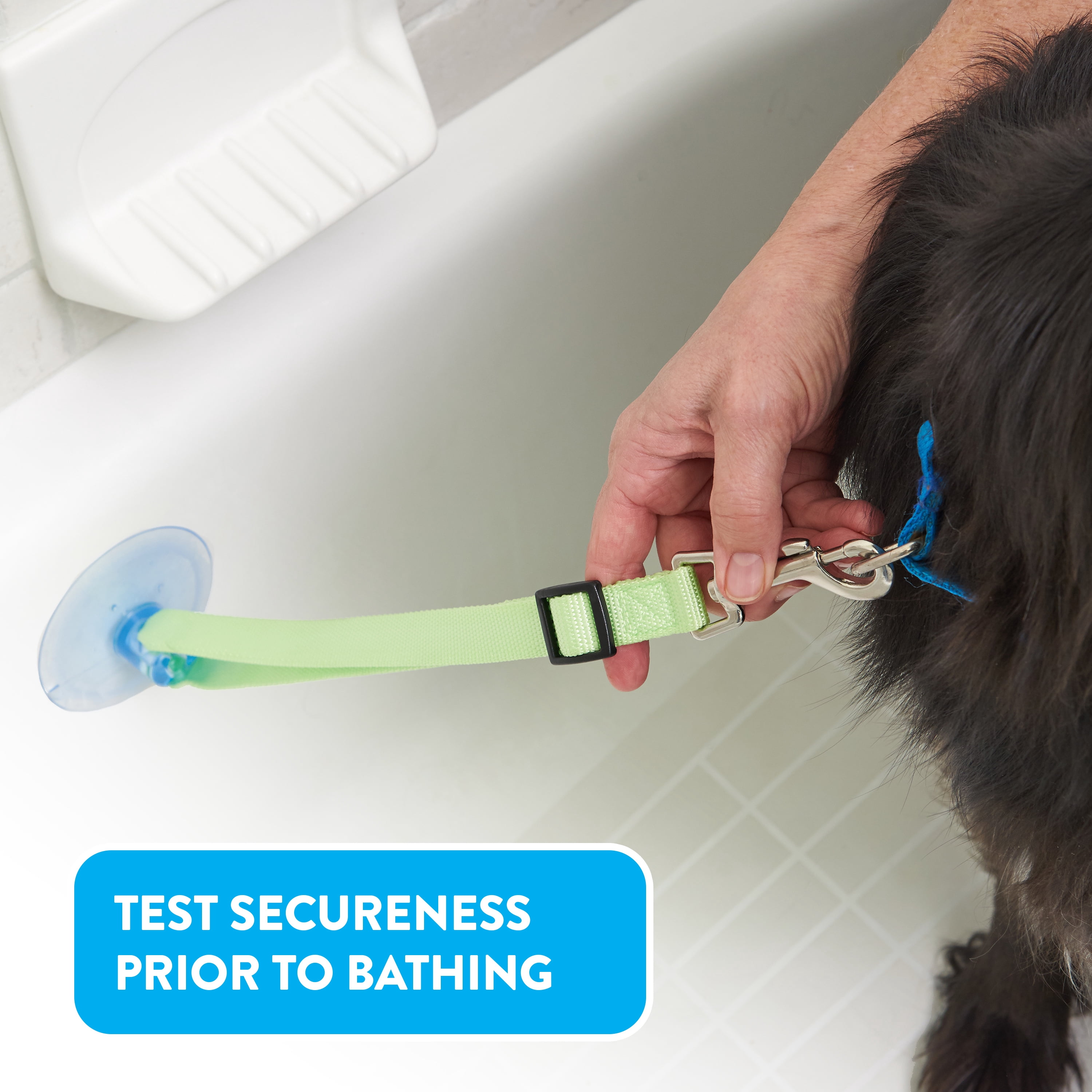 Rinse Ace Safe & Secure Dog and Pet Bathing Tethers, 2 Pack