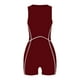 thumbnail image 5 of WILLBEST Traje de Baño Corto para Mujer, Traje de Baño para Mujer, Traje de Baño Corto de Manga Corta, Traje de Baño deportivo con Línea de contraste y Esnórquel para Surf, 5 of 5