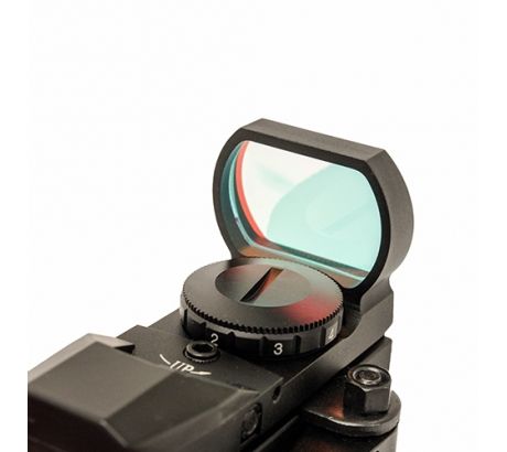NcStar Red Reflex Sight 4 Reticles, QR Mount, Black, Red - image 3 of 3